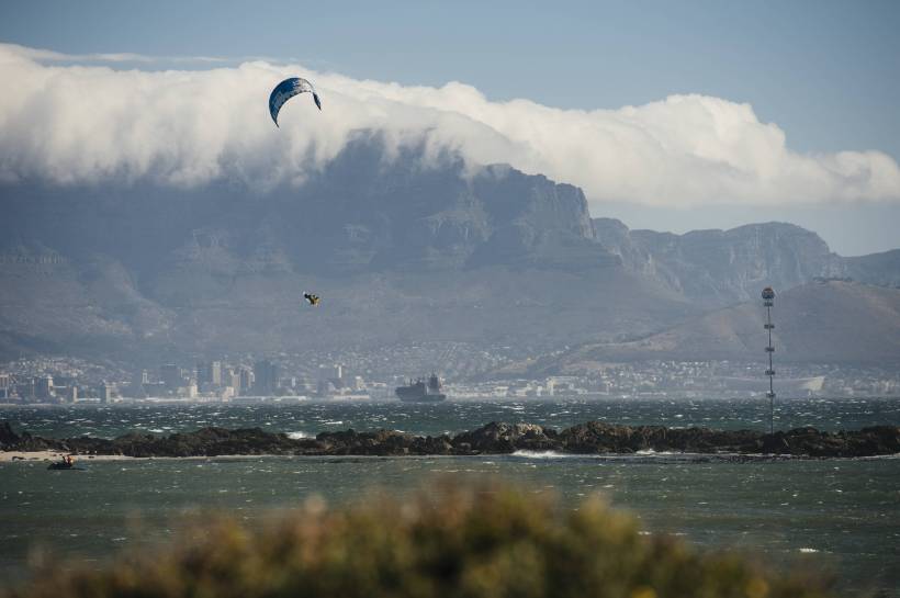 Aaron Hadlow Goes Huge at the Redbull King of the Air 2017, Cape Town, South Africa. Credit: Tyrone Bradley/Red Bull Contet Pool